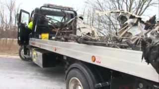 4/18/14 WCAX Plane Interstate Crash PKG