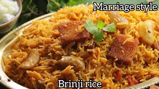 Marriage style Brinji rice #tasty recipe #bread palav #easy #shorts #youtubeshorts