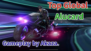 How the Top 6 Global Alucard Akaza plays - Как играет Топ 6 мира Алукард Akaza. / Mobile Legends /🛋