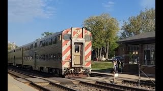 5-11-2023 Westmont IL Morning rush and pre evening rush railfanning