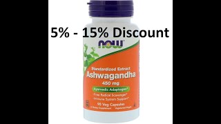 Discount - Now Foods, Ashwagandha, 450 mg, 90 Veg Capsules Review