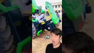 TRACTOR TRICKS #tricks #tractor #viral #fyp #wheelie