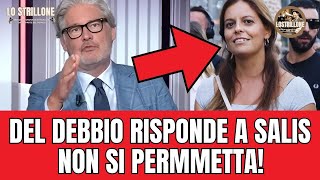 Del Debbio risponde alle accuse di razzismo di Salis: non si permetta!