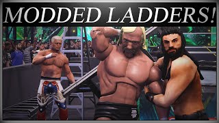 WWE 2K24 Modded Revamped Ladder Match is INSANE!