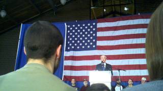 Ron Paul - Iowa Veterans Rally - 12-28-2011 - State Fairgrounds 2/2