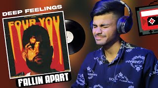 Reaction on Fallin Apart - Karan Aujla | Ikky | For You EP