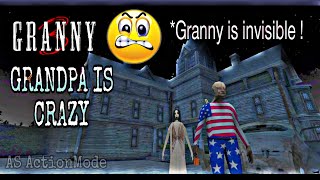 Granny 3 But Grandpa is Crazy 🤣 || American Grandpa || Granny 3 Extreme Mode || AS ActionMode