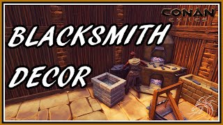 Conan Exiles: Blacksmith Decor