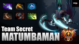 Team Secret MATUMBAMAN Rank 29 Terrorblade | Toptier Daily Doses