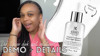 Kiehl's Clearly Corrective Dark Spot Solution | Review + Demo