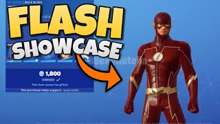 Fortnite FLASH SET Locker Showcase! (Skin, emote + more!)