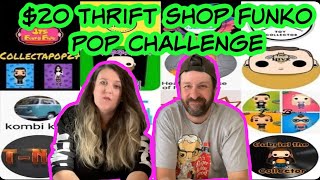 $20 Thrift shop Challenge #Funko #Funkopops #Mysteryboxes #Unboxing #Challenge