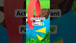 Activité enfant pour Pâques : fabriquer un panier maison 🐣💚