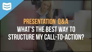 What's the best way to structure a call-to-action?