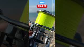 Slow-Mo Spooling Up A Penn Tidal XT #seafishing #unboxing