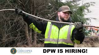 Chicopee DPW Job Fair  - April 11th 2024