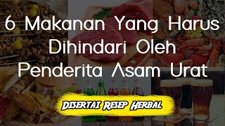 6 Jenis Makanan Yang Harus Dihindari Oleh Penderita Asam Urat