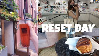 Reset Day | Прогулка, круассаны, шоппинг, Bubble Tea, подготовка ко сну.