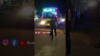 Watch how people are reacting to TNSTC Beautifull decorated yellow bus with lights on 🔥| #shorts