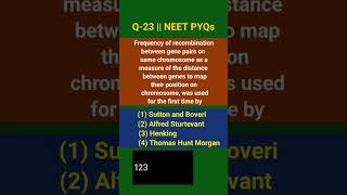 Q-23 || NEET PYQs || SWF || #shorts