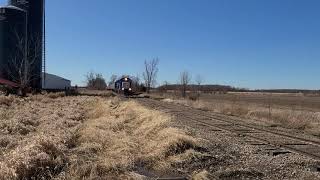 Great Lakes Central eastbound near Ola