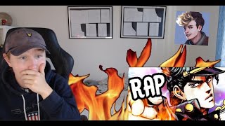 REACTION TO JOTARO RAP BY RUSTAGE| "Platinum" |  ft. Breeton Boi [JoJo]