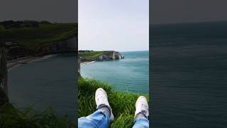 The cliffs of Etretat, France #normandy #etretat #francetravel