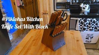 Review: #Piklohas Kitchen Knife Sets With Block