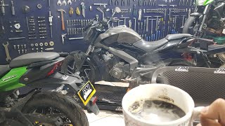 ☕Café en el TALLER #FixerMotos 🍀Kawasaki Er6N 650