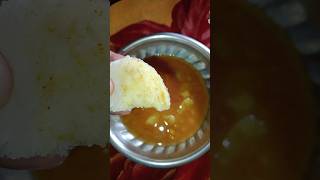 chlo simple khana khate hai aaj|| #puri #idli #matarcurry #ytshorts #cooking #tasty #southindianfood