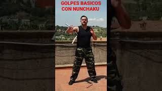 🤜👊🤛 APRENDE 3 GOLPES BASICOS CON NUNCHAKU PARTE 1