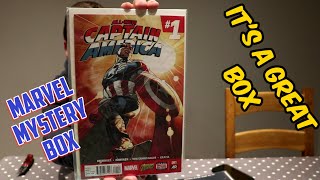 Unboxing MARVEL comic mystery box from comic-box.co.uk