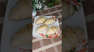 Chocolate Croissant Recipe 🥐 | Tea Time Snacks Recipe #shorts #food