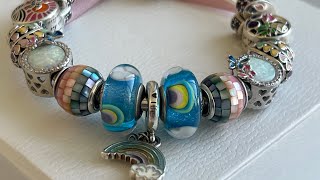 Rainbow Pandora/Gnoce Bracelet