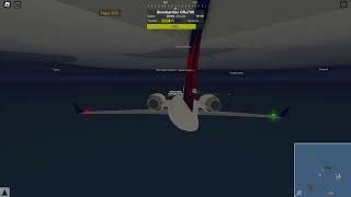 Delta Airlines Buttor Landing | Pilot Training Flight Simulator | Roblox