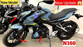 Newly Launch 🚀 2023 Bajaj Pulsar N160 Dual ABS Sky Blue Details Review | On Road Price New Features