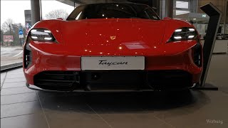 Porsche Taycan Turbo - Carmine Red 2020