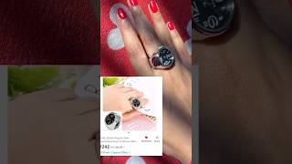 Meesho Viral Ring 💍 Watch ✨ Meesho Find #shorts #ytshhorts #meesho