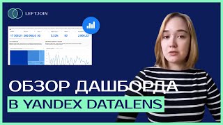 Обзор дашборда в Yandex DataLens