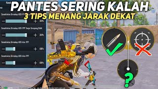 CARA MENANG CLOSE COMBAT PUBG MOBILE | CARA AIM SEPERTI PRO PLAYER PUBG MOBILE