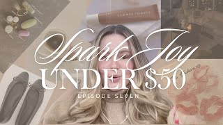 12 beauty and lifestyle things under $50 *sparking joy* this fall | Close Friends Only Podcast Ep 7