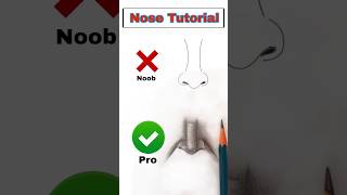 Nose Tutorial for beginners || a#drawing #tutorial #shorts