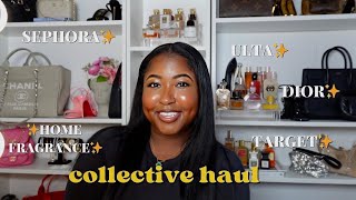 COLLECTIVE HAUL | LUXURY UNBOXING, SEPHORA, ULTA, TARGET, HOME FRAGRANCE, HAIRCARE +