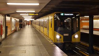 U-Bahn Berlin | Mitfahrt in der U3 von Augsburger Straße bis Krumme Lanke im HK00 1003-1