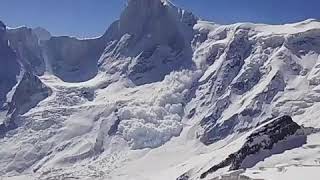 Mt Thalay Sagar... Powder Snow Avalanche