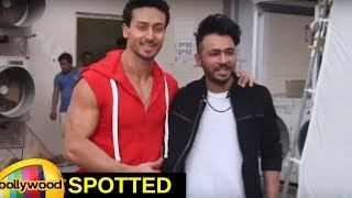 SPOTTED: Tiger Shroff and Toni Kakkar at Mehboob Studio | Bollywood Celebs News | Mango Bollywood