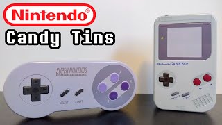 Game Boy & Super Nintendo Candy Tins