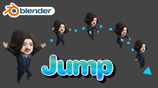 블렌더 [점프애니메이션] Jump Animation 점프