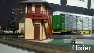 Freight and commuter trains on my layout vol 7