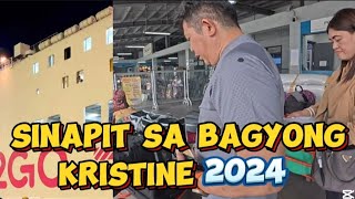 MATINDING SINAPIT SA BAGYONG KRISTINE 2024 // CharrieTv